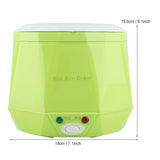 24V Electric Rice Cooker 1.6L Portable Cooking Pot  Multifunctional Food Steamer for Truck Electric Rice Cooker 140W