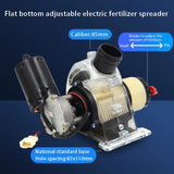 Hand-Adjusted Electric Fertilizer Box Flat Bottom New Large-Capacity Fertilizer Spreader With Fertilizer Cleaning Port