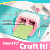 Likcut S501 DIY Portable Smart Cutting Machine Vinyl Cutter for Family School Fun Projects Decorations Upgrade Graph Plotter