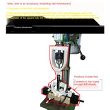 A Set Of Square Tenon Machine Accessories For Bench Drill Square Tenon Machine Converter
