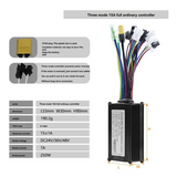 36V 48V 15A Brushless Controller T5S LCD Display Meter+130X Throttle Kit For Electric Scooter EBike Repair Kit