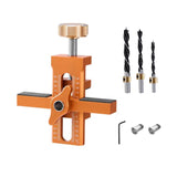 2-in-1 Cabinet Door Installation Locator Aluminium Multifunctional  Door Door Panel Mounting Rebounding Device Drilling Locator