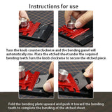 New Etched Sheet Vise AT-MPB Model Up To Mirror Aluminum Alloy Stainless Steel Bent Plate Model Vise