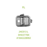 Chrome Exterior Door Handle 1 Pair A1842228002 A1842228003 For Freightliner Columbia 2000-2011 Pull Outside Handle