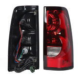 2PCS Red Black Rear Left Right Tail Lights 55112990AC Waterproof Brake Lamps Replacement 1500 2500 3500 2007