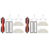 2 Set For Dreame F9 Pro / D10S Pro / D9 Max Gen 2 Vacuum Cleaner Replacement Main Side Brush Mop Cloth Hepa Filter