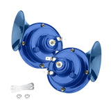 12V Snail Air Horn 48W Waterproof Air Motorcycle Horn 300DB Auto Snail Horn Super Loud Horn for Motorcycle Car Truck SUV Boat
