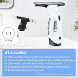 Cordless Window Cleaner Squeegee Tool Set, Electric Windown Cleaning Tool, Window Vacuum Cleaner