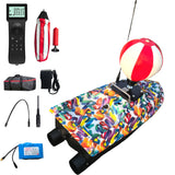 12V SurfCaster Pro Brushless Motor Top Speed RC Bait Boat For Surf Fishing 5M/S