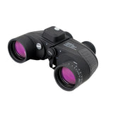 Habo 10X50 UHD Binocular Compass Rangefinder Telescopes Professional Waterproof Marine Binoculars for Outdoor Travel with Light