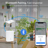 Tuya WiFi Smart Drip Irrigation Rechargeable Intelligent Watering Device Auto Watering Pump Controller Flowers Home Garden Tools