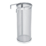 300 Micron Stainless Steel Homemade Brew Beer Hop Mesh Filter Strainer with Hook