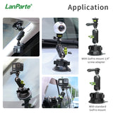 Aluminum Alloy Universal Suction Cup Holder for Action Camera for GoPro, DJI Action & Cameras Suction Cup