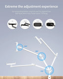 Aluminum Tablet Stand Holder Clamp Mount with 360° Adjustable Long Arm, Tablet Holder for 4"-13" IPhone, IPad , Kindle, Switch