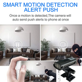 ! Mini Cameras Wireless WiFi Remote Monitor Camera Smart Home Security IP Camera with Motion Detection Alert Push