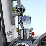 LanParte Vacuum Adsorption Five-claw Metal Car Phone Holder for Off-road Vehicle Phone Bracket Suitable for 6.1-7.2 Inch Phones