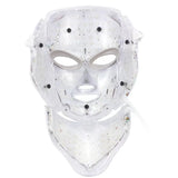 Womens LED Face Mask Physiotherapy Skin Care LED Masks Neck Skin Beauty Equipment Home Use Aesthetic Facial Light Therapy Device