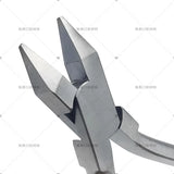 S Stainless Steel Mechanic Pliers Arch Wire Bending Pliers Steel Wire Forming Plier Flat Head Plier Best Tool