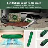 24 Pcs Kit For Robot Vacuum Cleaner: 1 Main Brush,6 Dust Bags,6 Mop Pads,4 Filters,6 Side Brushes And 1Cleaning Brush