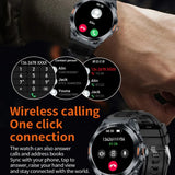 H89 Outdoor Sports Smartwatch Heart Rate Monitoring Bluetooth Calls 1.46 Inch AMOLED Blood Oxygen Health Monitor