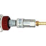 Reusable Self-Sealing Metal Vacuum Valve Nozzle Vacuum Bag Connector For Prepreg Vacuum Process Carbon Fiber Resin Infusion