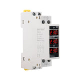 1 PC Electrical Three Phase Voltage Meters Measuring AC 80-500V Mini Modular Voltmeter Gauge Digital Indicator