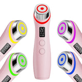NEW Booster Pro Led Facial Light Therapy 5 Colors Eye Beauty Wand Red Light Eye Massager for Skincare & Blue Rejuvenation Tool