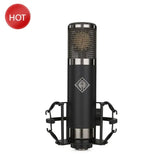 V47 Professional Condenser Microphone 34mm Large Diaphragm Smart XLR Studio Church Use Portable Sound Card Kids