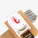 Kitchen Shrimp Extension Tool for Tempura Sushi, Commercial Use - Manual Push-Pull Shrimp Press