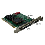 ISA RS232 Serial and Parallel Port Expansion Card ISA COM1 COM2 LPT Card PC Adapter