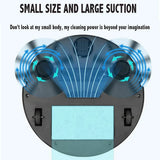 2024 New Mini Sweeper Sweeping 3 In 1 Smart Sweeping Robot and Vacuuming Wireless Vacuum Cleaner Sweeping Robots For Home Use