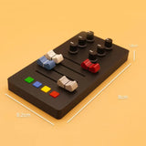 4 Buttons, 4 Sliders, 6 Knobs, Type-C, Plug & Play for Sound Design, Performance, Fast Sequencing - EM-MIDI1 USB MIDI Controller