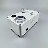 Desktop Vacuum Pump, Adjustable Suction with Pressure Gauge, for Lab Filtration, Defoaming, and Negative Pressure Applications
