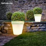 Outdoor Solar Garden Flowerpot Light Night Automatic Lighting Lawn Light 4LED Courtyard Light Waterproof Solar Lamp