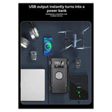 Exclusive Car Emergency Start-Up Power Supply(4In1), Wireless Inflation Pump, Phone Charging, Large Capacity Lighting 6000A