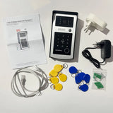 New WiFi Tuya Doorbell 1080P HD Video Door Phone Intercom System with Code Keypad Access Fingerprint Unlock add Electric lock