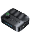 New digital display Bluetooth 5.3 audio receiver transmitter adapter supports USB/TF card MP3 player
