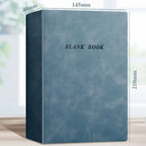 High Quality PU Soft Cover Notebook 368 Sheets A5 Notepad Blank Inner Page Thick Sketchbook School Office