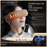 Bluetooth eye hot compress eye health care device multifunctional children's gift airbag vibration massager eye protection device