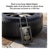 Wireless Multifunctional Air Pump Digital Display Portable Car Electric Vehicle Inflation Cylinder Car Mounted Inflation Pump
