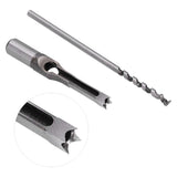 16mm Square Hole Drill Bit High Speed Steel Incisive WearResistant Durable Woodworking Mortiser Drill Bit Square Hole Tool