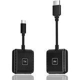 Type C Wireless HDMI Extender Audio Video Transmitter and Receiver Display Adapter for Iphone 15 Phone Laptop PC To TV Projector