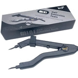 24mm Mini Hair Extension Iron – Adjustable Temp. Black Keratin Bonding Tool with Sharp Heating Tip for Fusion Use Best Tool