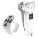 Bluetooth-Compatible Electric Auto Page Turner Mini Mute Phone Screen Tapper Portable Quick Click for Kindle Paperwhite