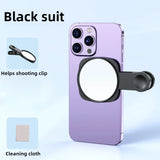 Smartphone Camera Lens Selfie Mirror Clip Kit for IPhone Smartphone Live Streaming Photo Video Selfie Vlog Accessories