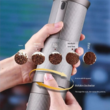 Portable Electric Coffee Grinder - Compact Stainless Steel Grinding Core, Ideal For Travel And Small Kitchens Use