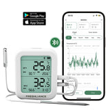 Wireless WIFI Gateway Bluetooth Temperature Humidity Data Logger IOS/Android App for Greenhouse