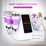 New 6 in1 40K RF Cavitation Machine Vacuum Slimming Machine Face Lifting Skin Rejuvenation Pore Cellulite Removal Equipment