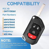 Fits For Jeep Wrangler 20182024 Smart Key Fob Replacement Remote Control For Jeep Gladiator Proximity Keyless Entry