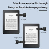 Bluetooth-Compatible Electric Auto Page Turner Mini Mute Phone Screen Tapper Portable Quick Click for Kindle Paperwhite